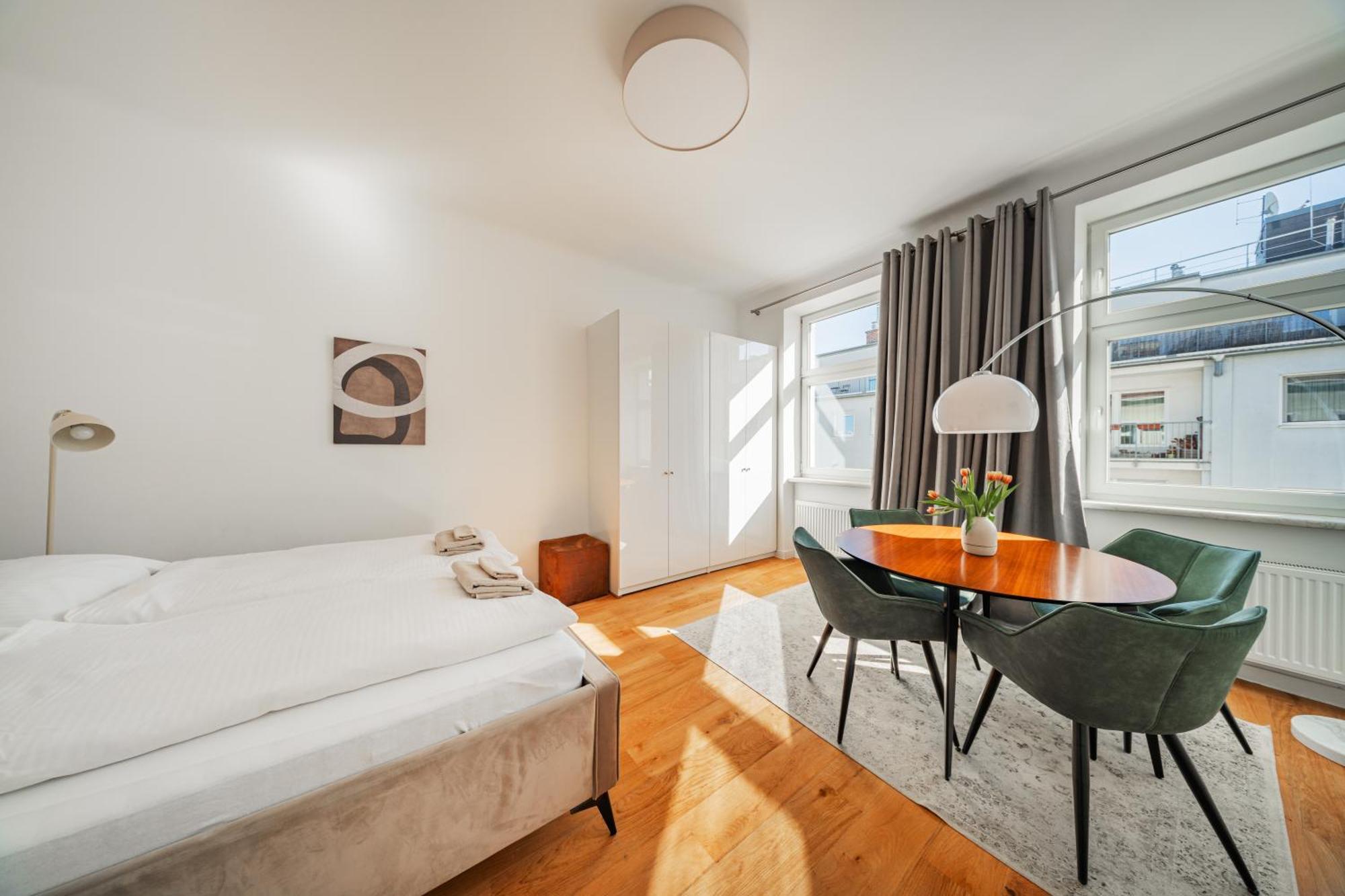 Sonnige Altbauwohnung Nahe Wien Hauptbahnhof 外观 照片