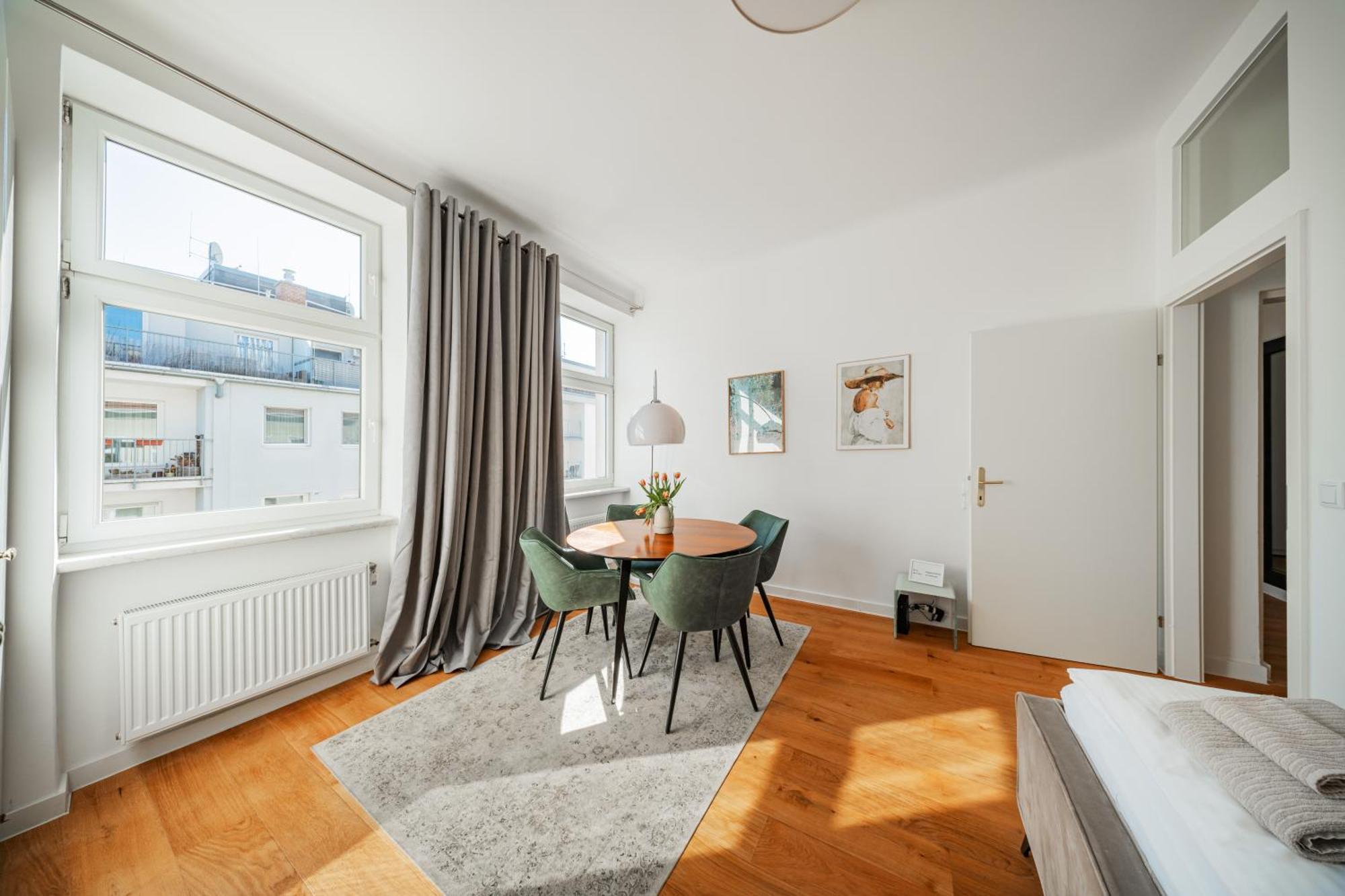 Sonnige Altbauwohnung Nahe Wien Hauptbahnhof 外观 照片