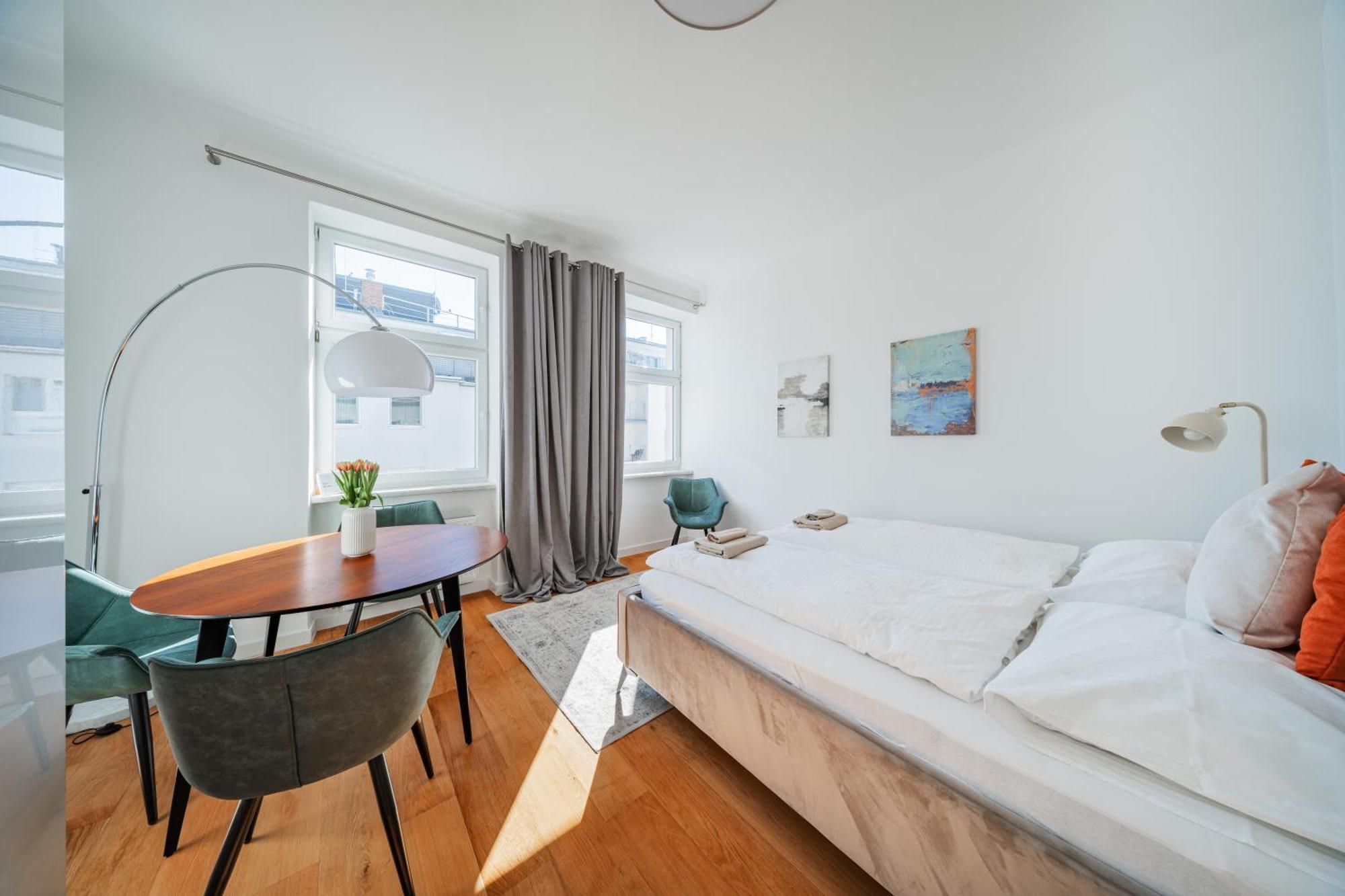 Sonnige Altbauwohnung Nahe Wien Hauptbahnhof 外观 照片